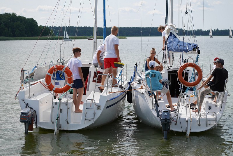 Obóz żeglarski (14 dni) 16-18 lat (Mazury)