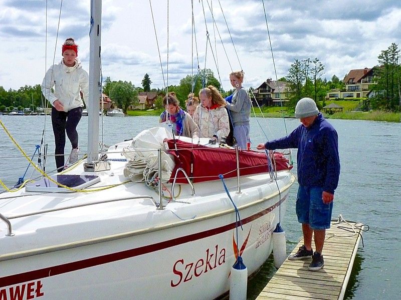 Tygodniowy kurs żeglarski na Mazurach