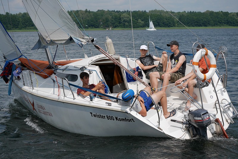 Rejs doszkalający (14 dni) 14-18 lat (Mazury)